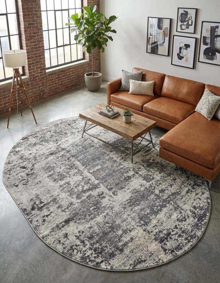 Detail image of  7' 10 x 10' Finsbury Oval Rug