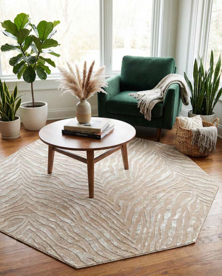 7' 10 x 7' 10 Finsbury Octagon Rug