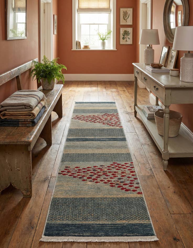 Detail image of 2' x 8' Kashkuli Gabbeh Runner Rug