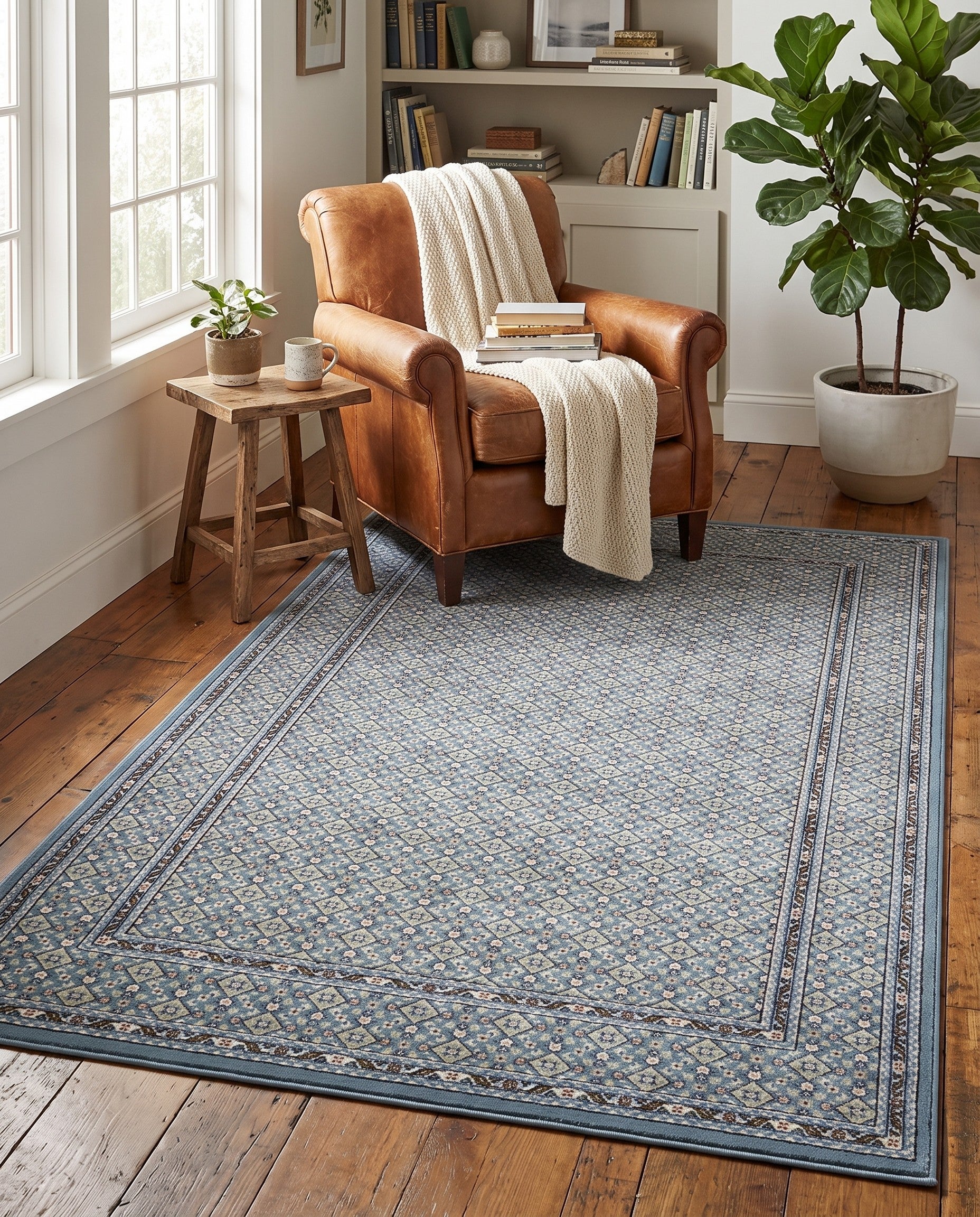 4' x 6' Nain Design Rug