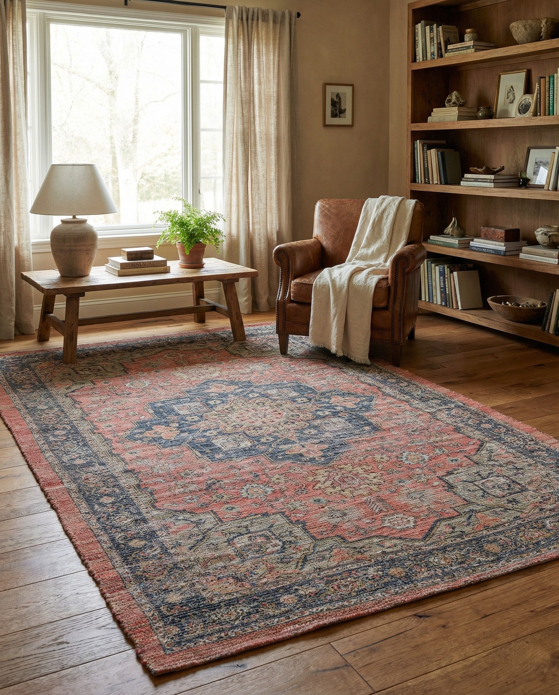 7' 10 x 10' Hand Woven Chenille Jute Rug
