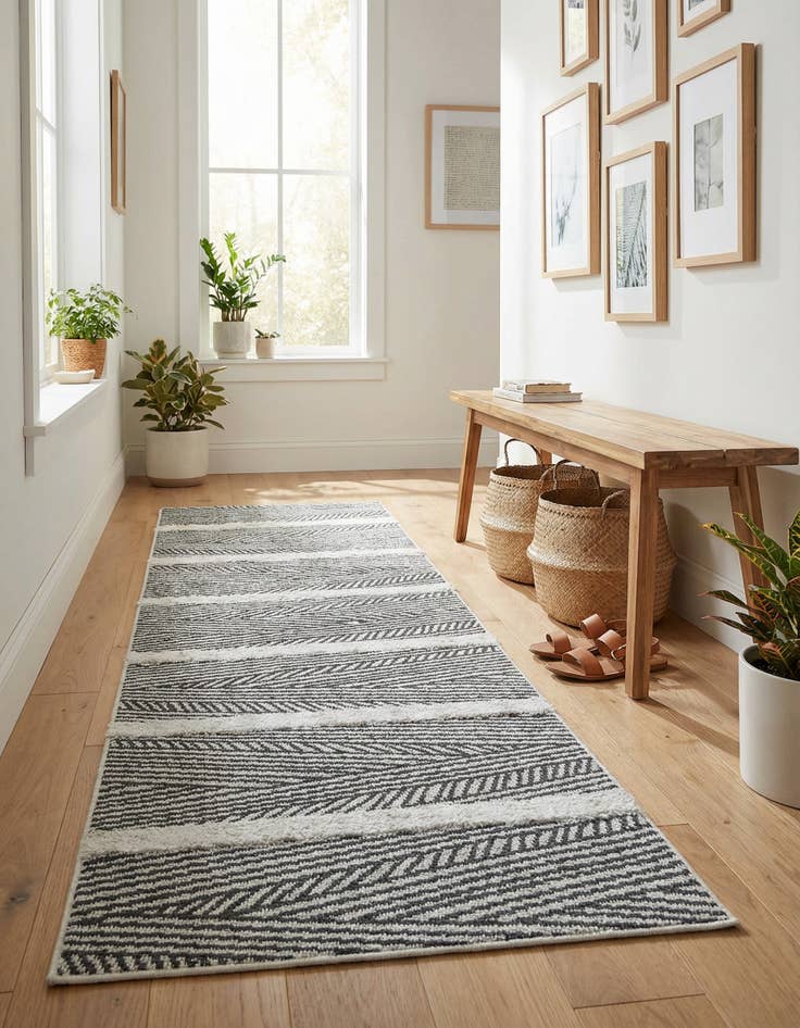 Detail image of 2' 3 x 8' Sabrina Soto Casa Madrid Runner Rug