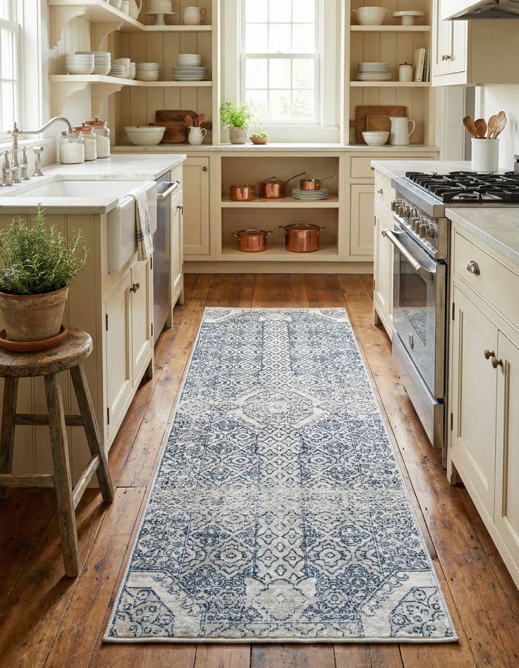 Detail image of 2' x 6' Newport Runner Rug