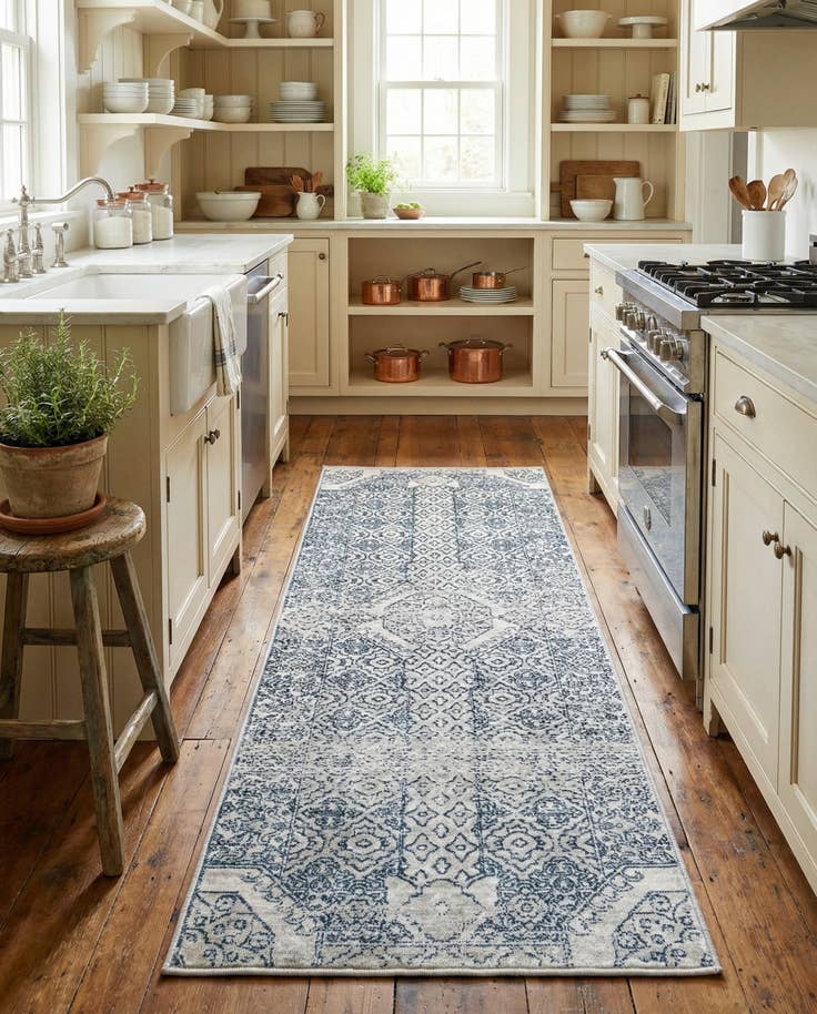 Detail image of 2' x 6' Newport Runner Rug