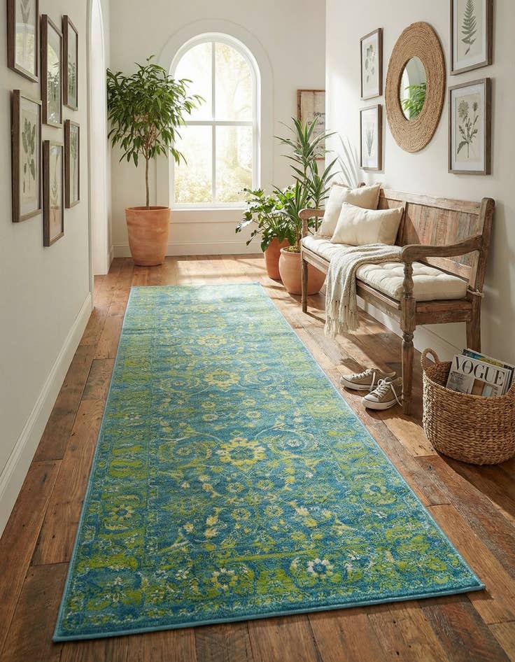 Detail image of 3' x 9' 10 Ankara Runner Rug