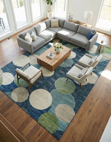 10' 6 x 16' 5 Washable Theia Rug