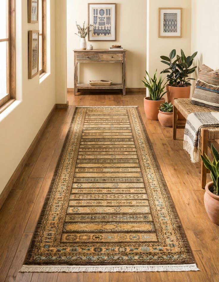 Detail image of 2' 7 x 10' Kashkuli Gabbeh Runner Rug