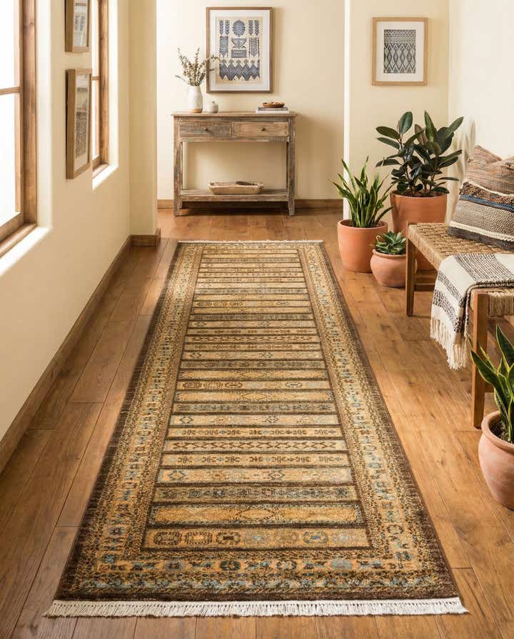 2' 7 x 10' Kashkuli Gabbeh Runner Rug