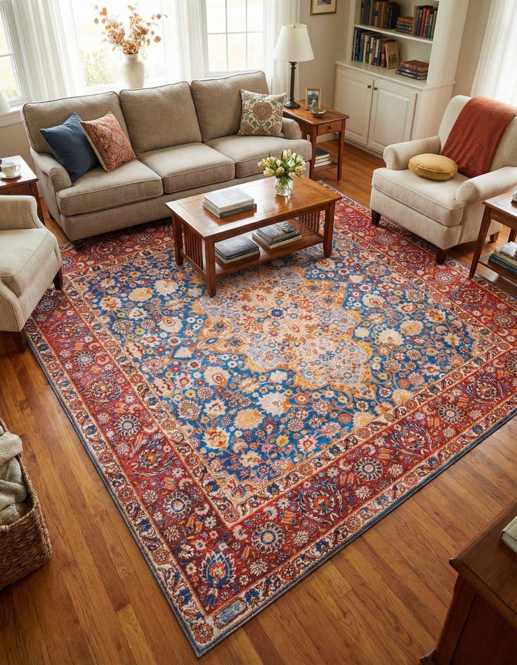 Detail image of 7' 6 x 7' 6 Timeless Square Rug