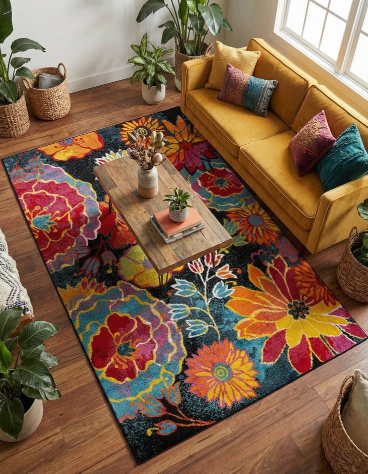 Detail image of 5' x 8' Florence Rug