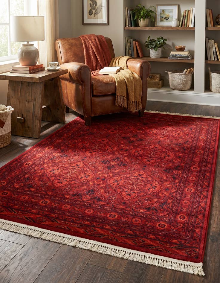 Detail image of 4' x 6' Bokhara Rug