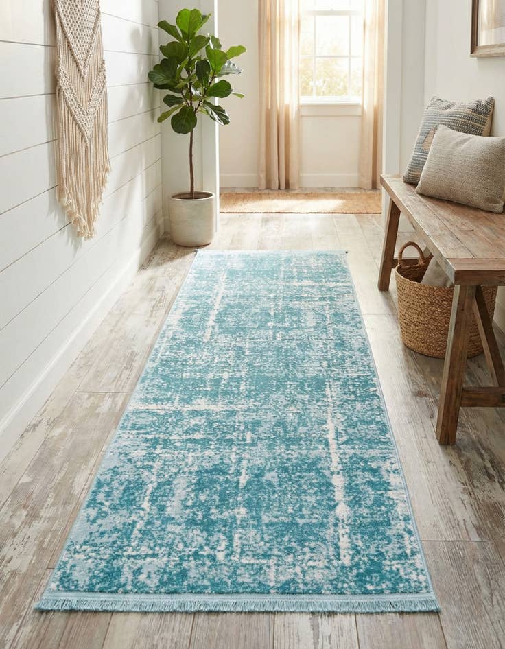 Detail image of Jill Zarin 2' 7 x 8' Uptown Lexington Avenue Runner Rug