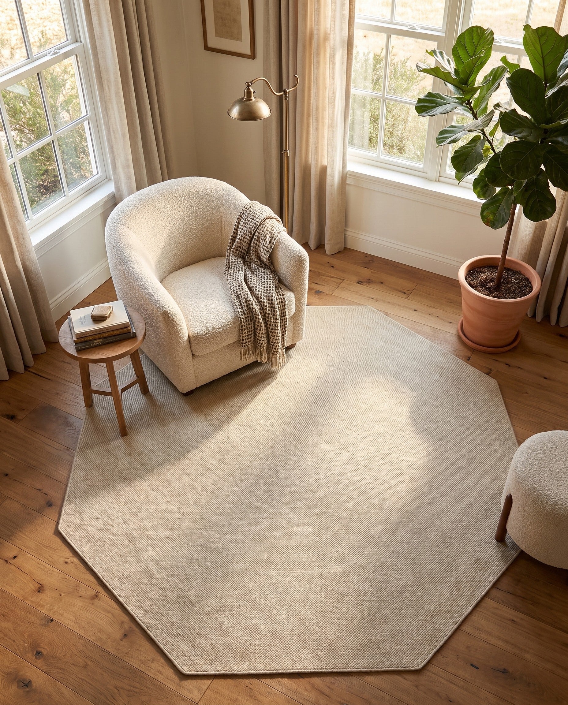 7' x 7' Finsbury Octagon Rug