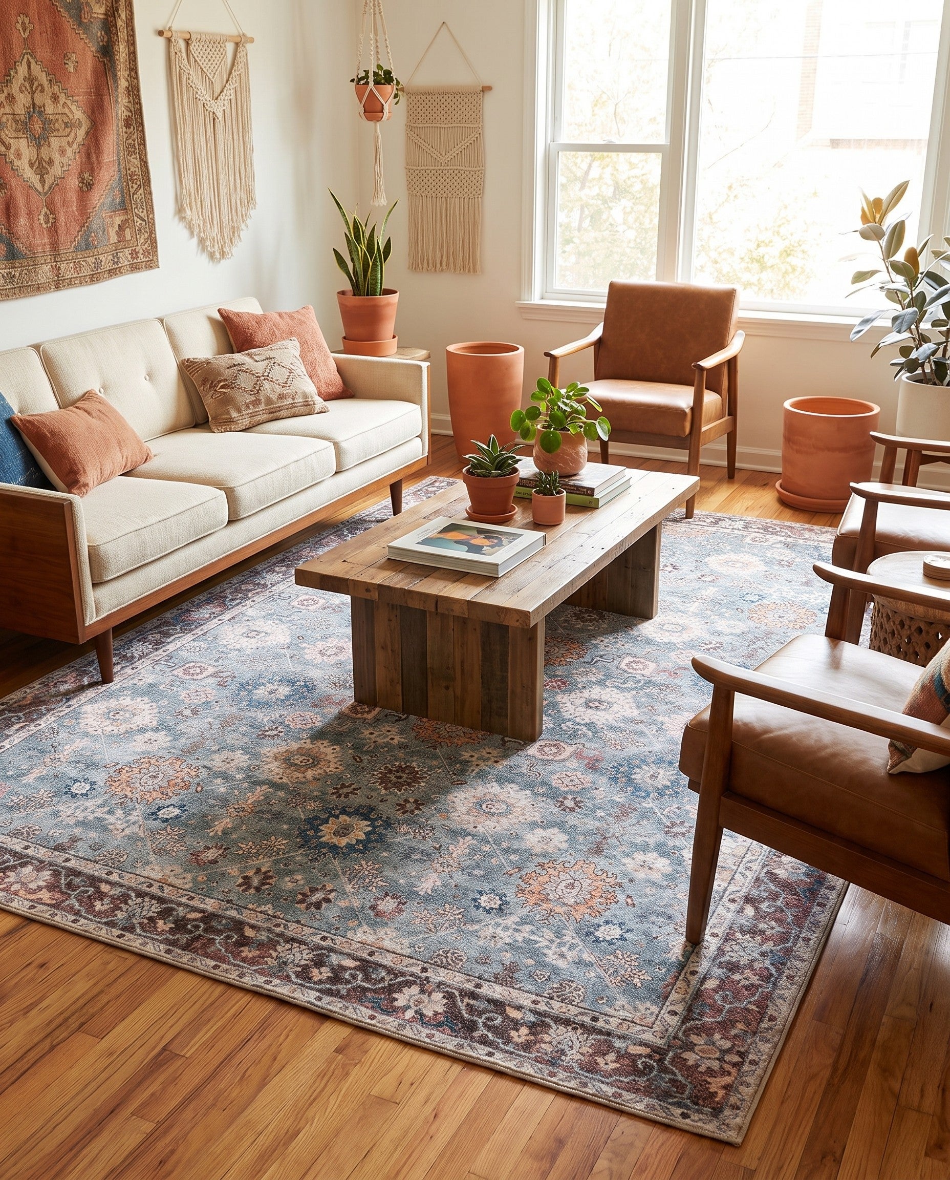8' 4 x 12' Washable Timeless Rug