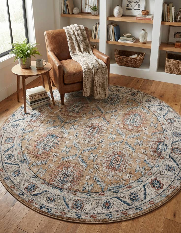 Detail image of  10' x 10' Nyla Round Rug