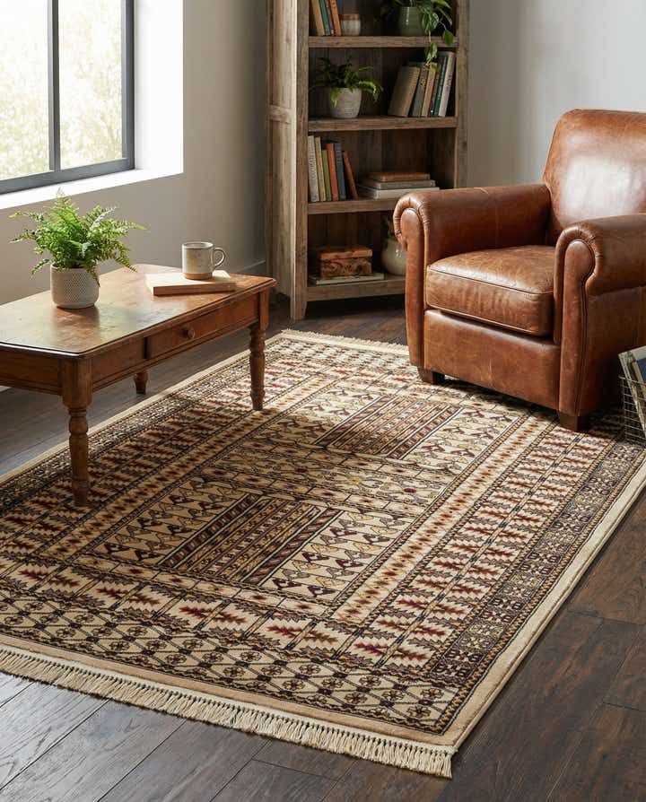 5' 3 x 8' Bokhara Rug