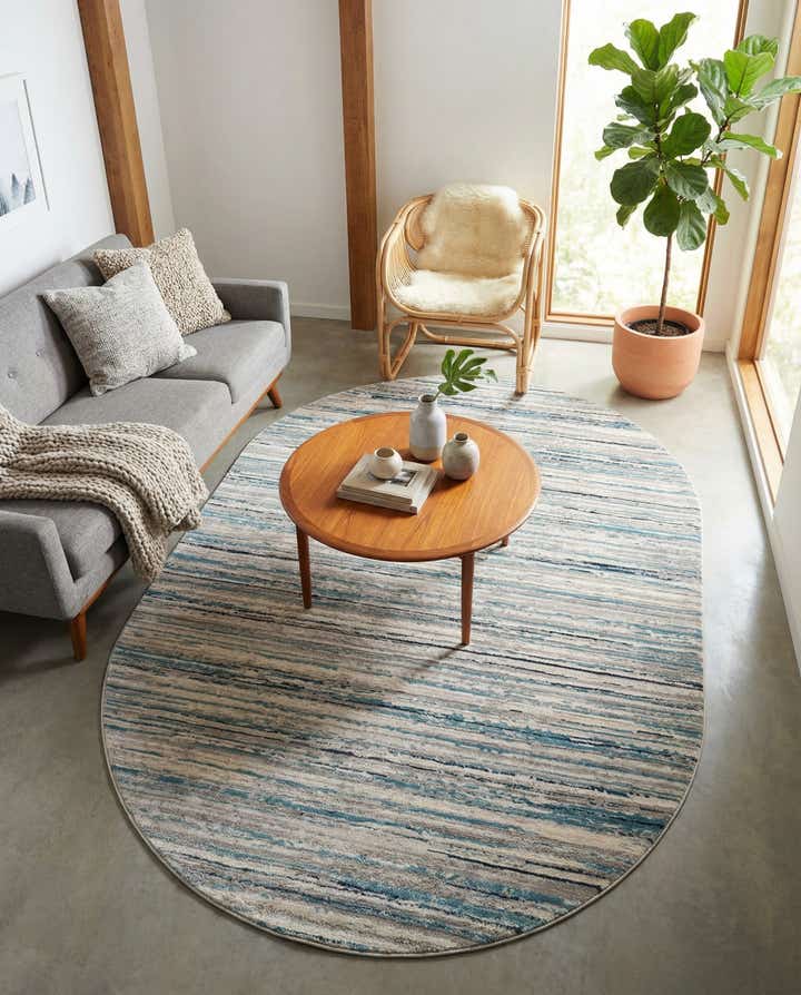 5' 3 x 8' Finsbury Oval Rug