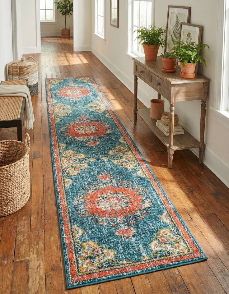 Detail image of 2' 7 x 13' Carrington Runner Rug