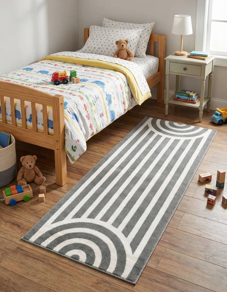 Detail image of 2' x 5' Whimsy Kids Runner Rug