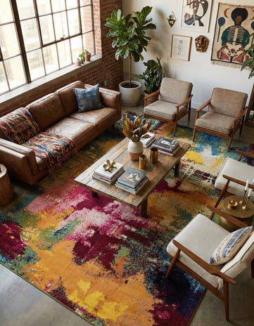 10' x 13' Washable Hyacinth Rug