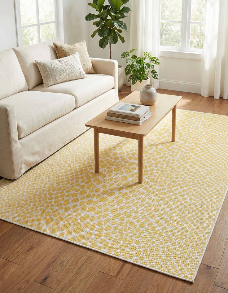 Detail image of 5' 3 x 8'  Washable Jill Zarin Cape Town Indoor / Outdoor Rug