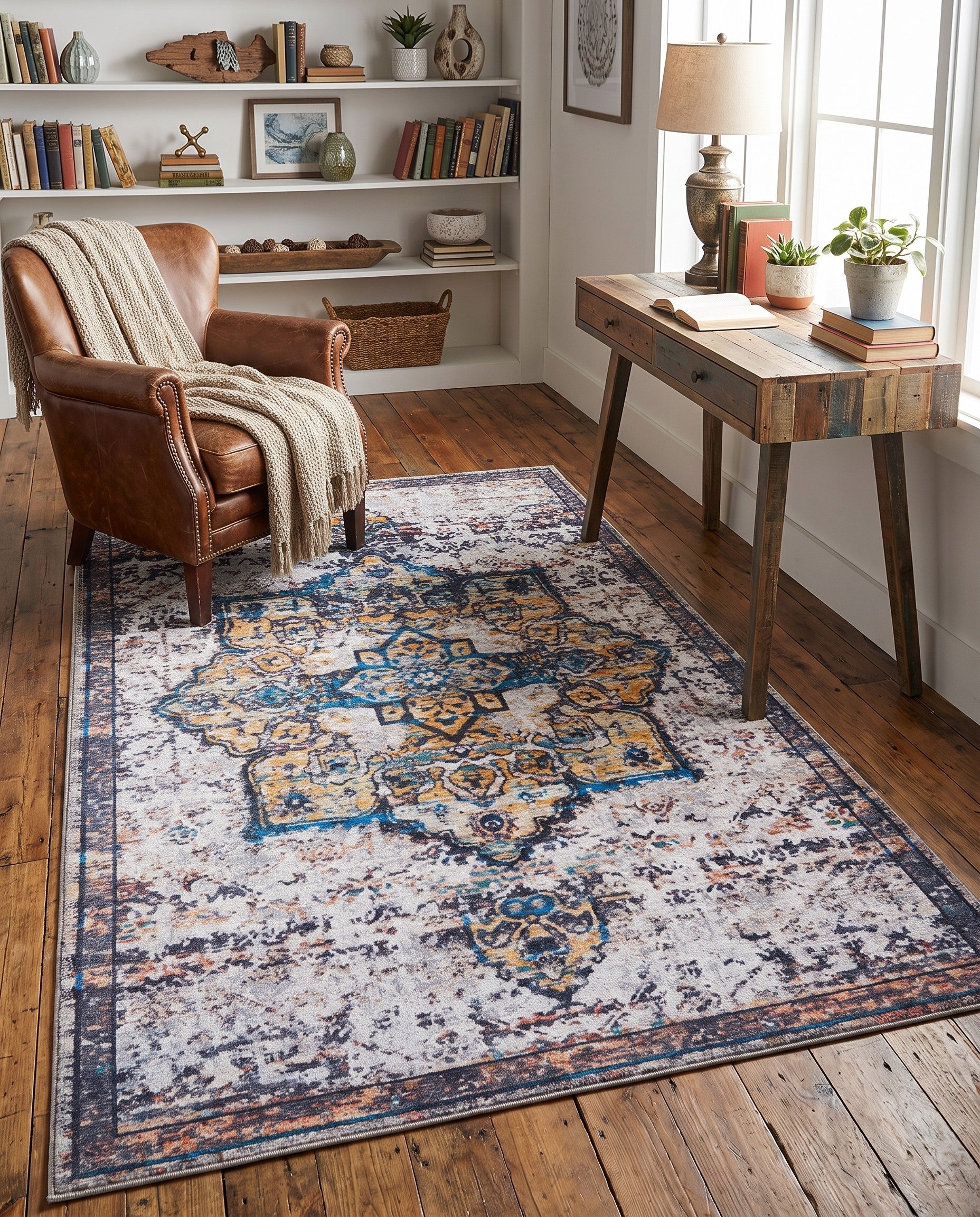 4' x 6' Washable Renaissance Rug