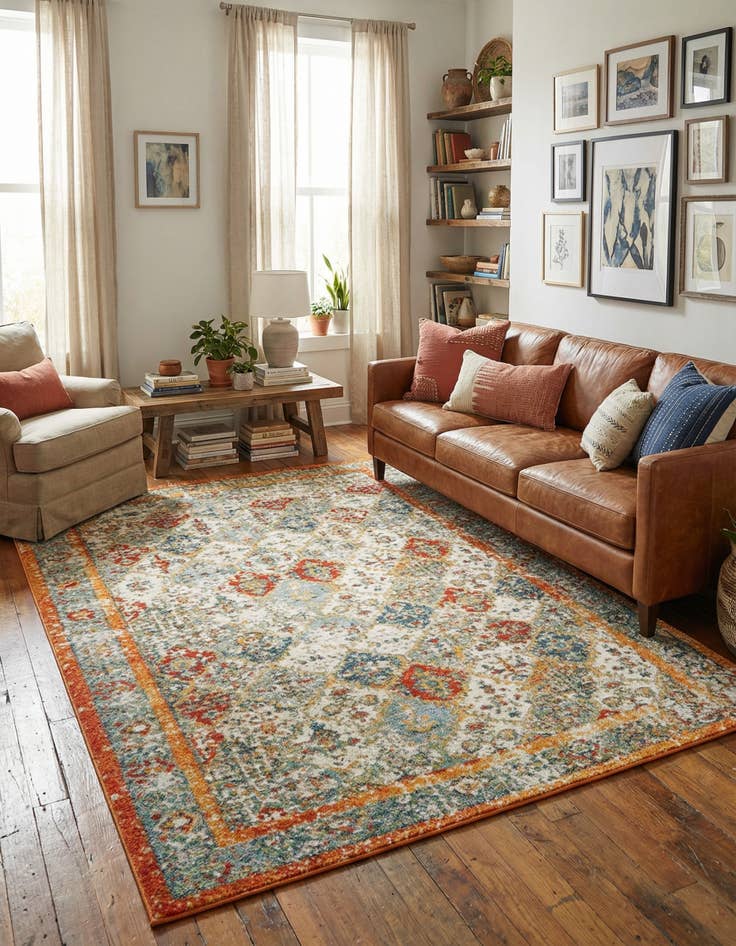 Detail image of 9' x 12' 2 Venice Rug