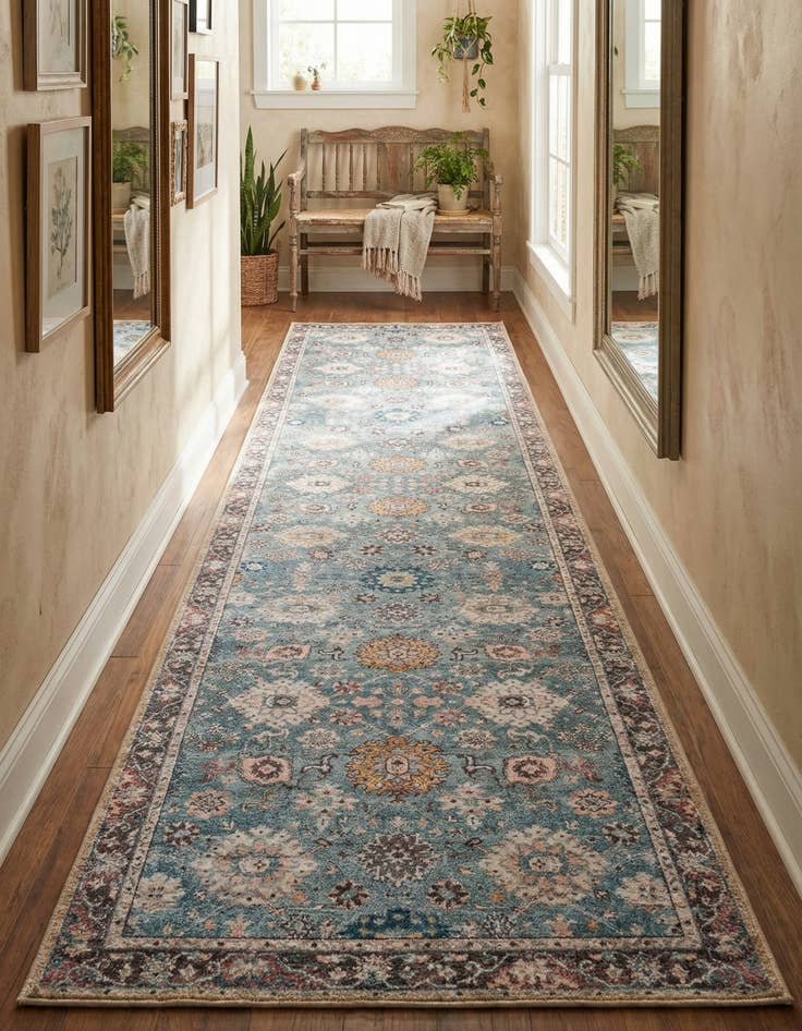 Detail image of 2' 7 x 12' Timeless Runner Rug