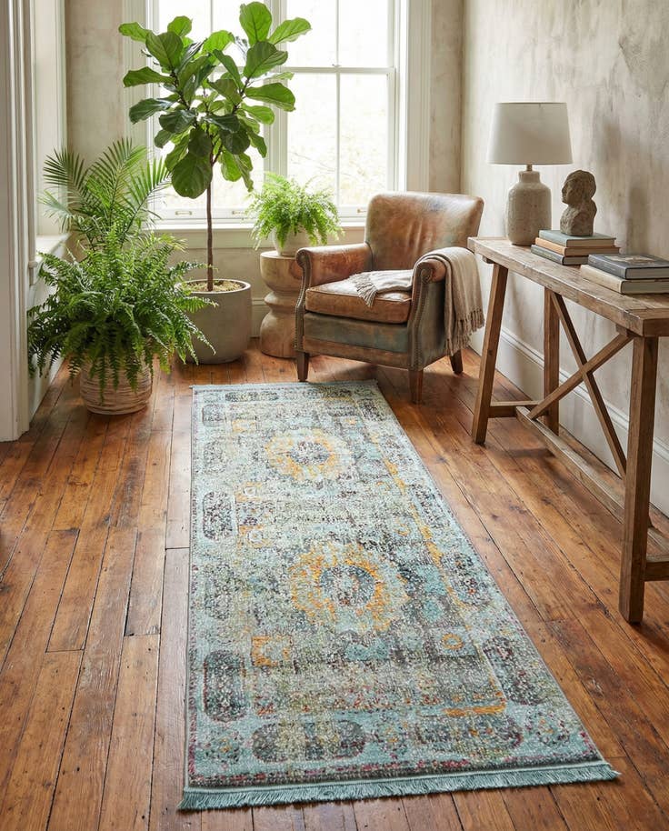 Detail image of 2' 2 x 6' Santiago Runner Rug