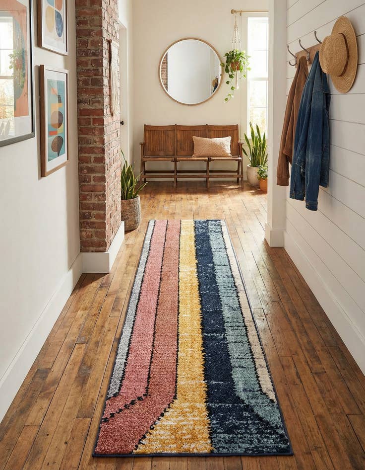 Detail image of 2' x 7' 10 Tagine Runner Rug