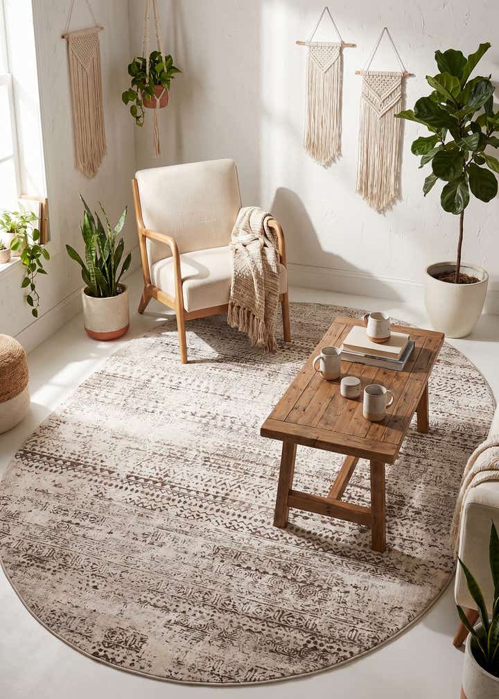 7' x 10' Hermitage Oval Rug