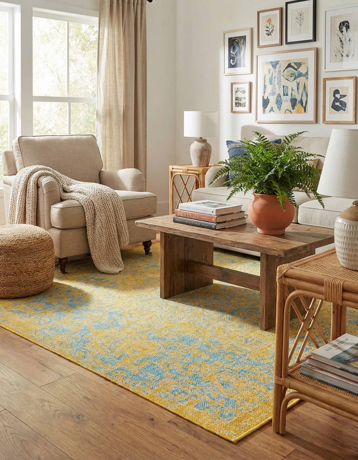 Detail image of 4' x 6'  Washable Jill Zarin Dubai Indoor / Outdoor Rug