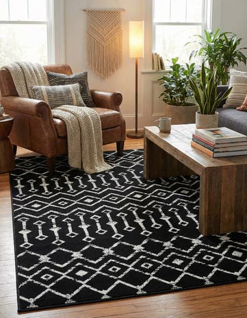 4' x 6' Kasbah Trellis Rug