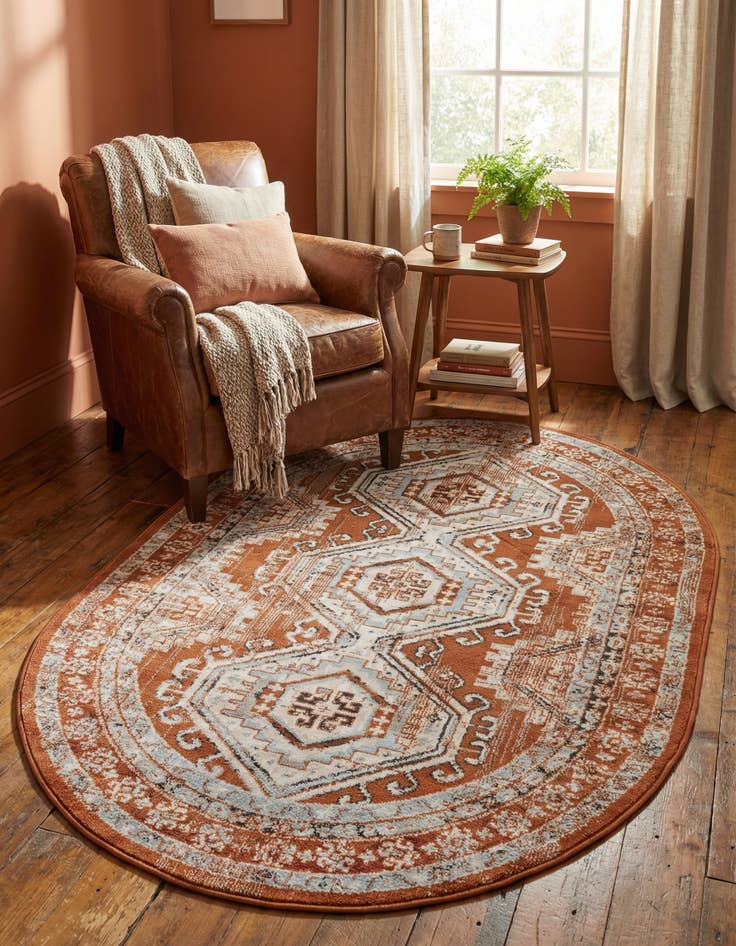 Detail image of 4' x 6' Charlotte Oval Rug