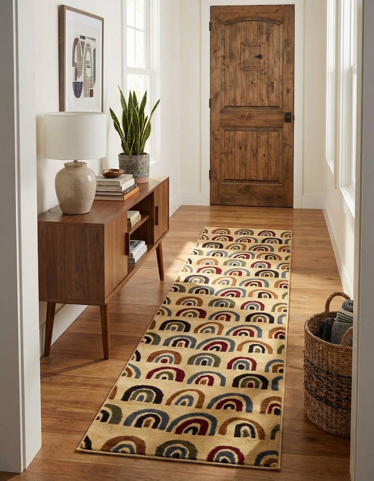 Detail image of 2' 7 x 12' Cafe Runner Rug