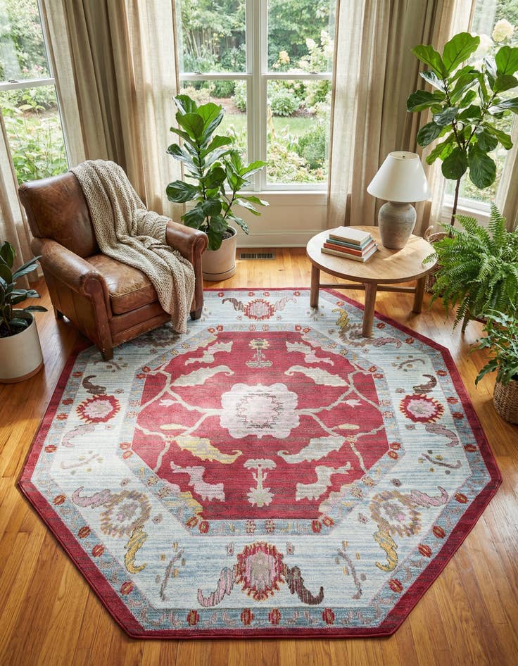 Detail image of 8' 2 x 8' 2 Paragon Octagon Rug