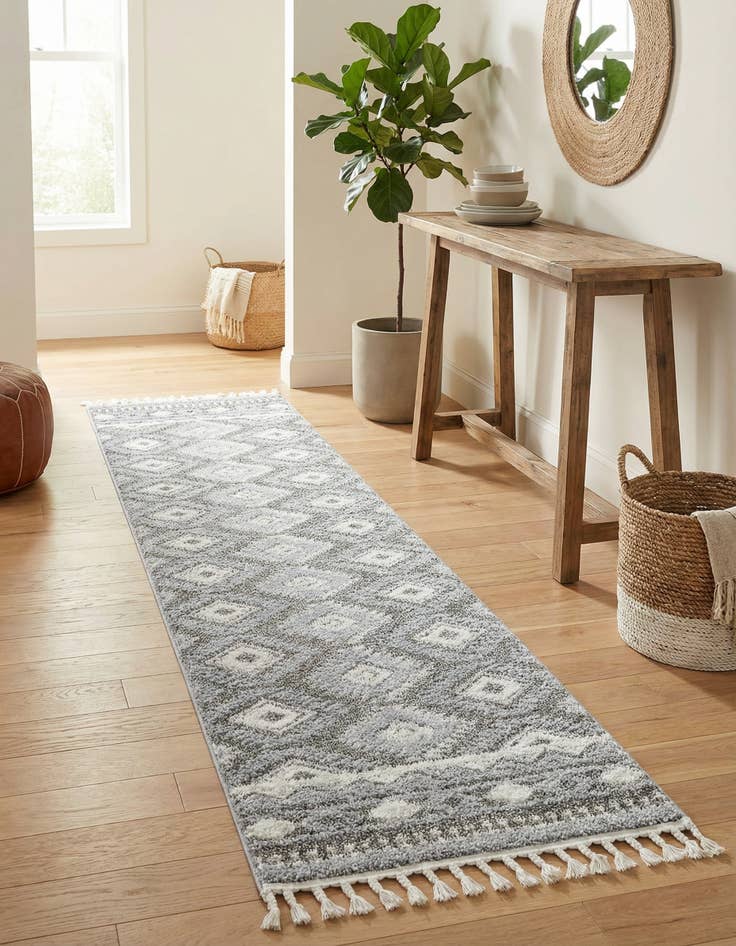 Detail image of 2' 7 x 12' Boho Runner Rug