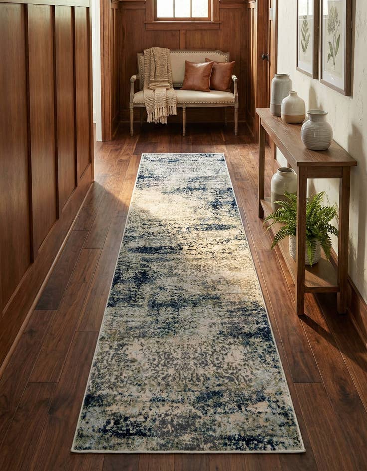 Detail image of 2' 7 x 10' Gossamer Runner Rug