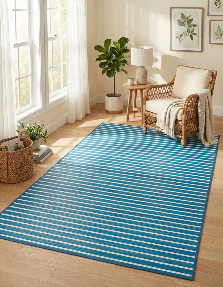 Detail image of 6' x 9' Bamboo Rug