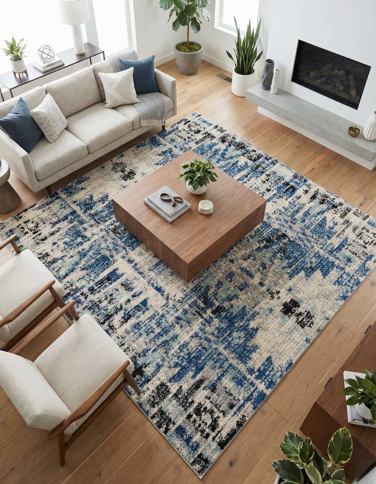 Detail image of 8' x 8' Tucson Square Rug