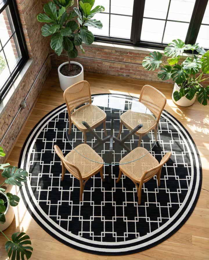 Jill Zarin 7' 10 x 7' 10 Metropolitan Uptown Round Rug