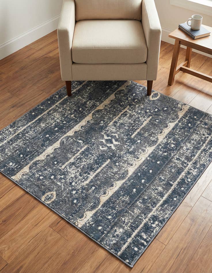 Detail image of 4' x 4' Oregon Square Rug