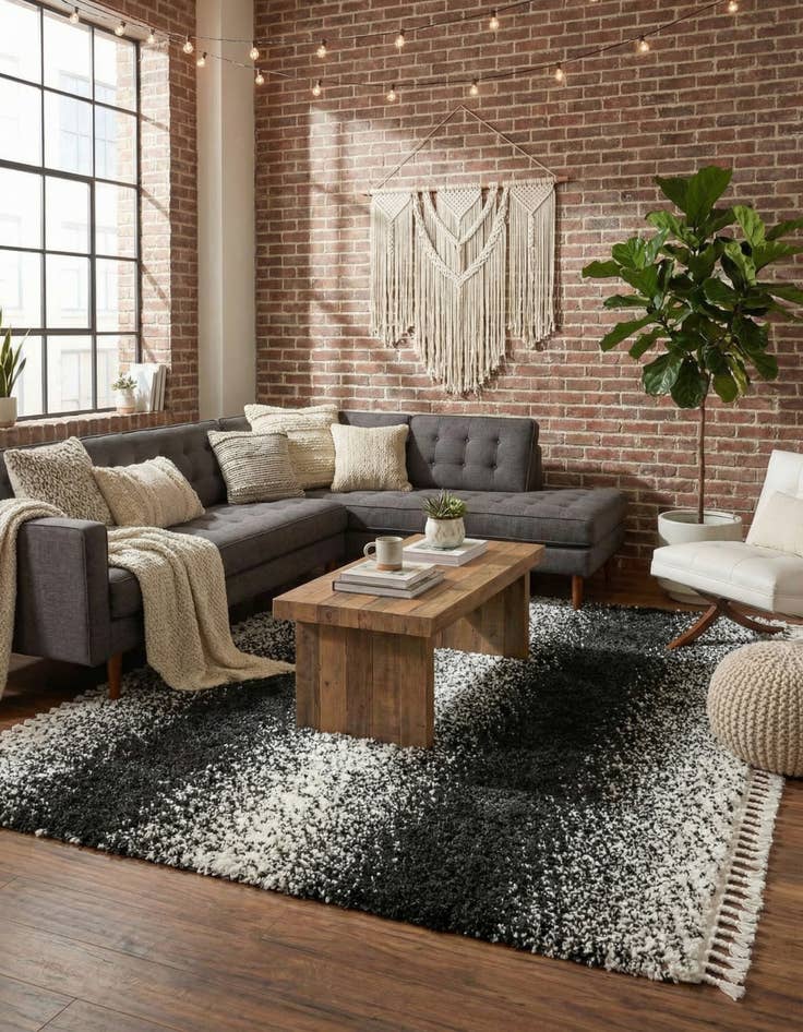 Detail image of 7' 10 x 10' Lagom Shag Rug