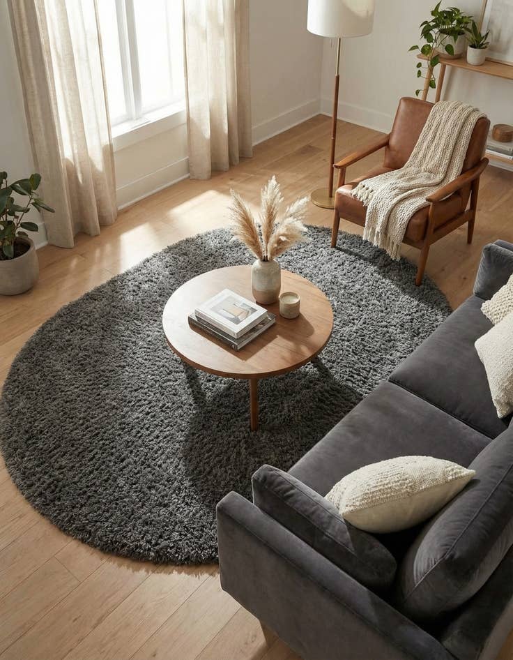 Detail image of 7' 10 x 10' Marilyn Monroe&trade; Shag Oval Rug