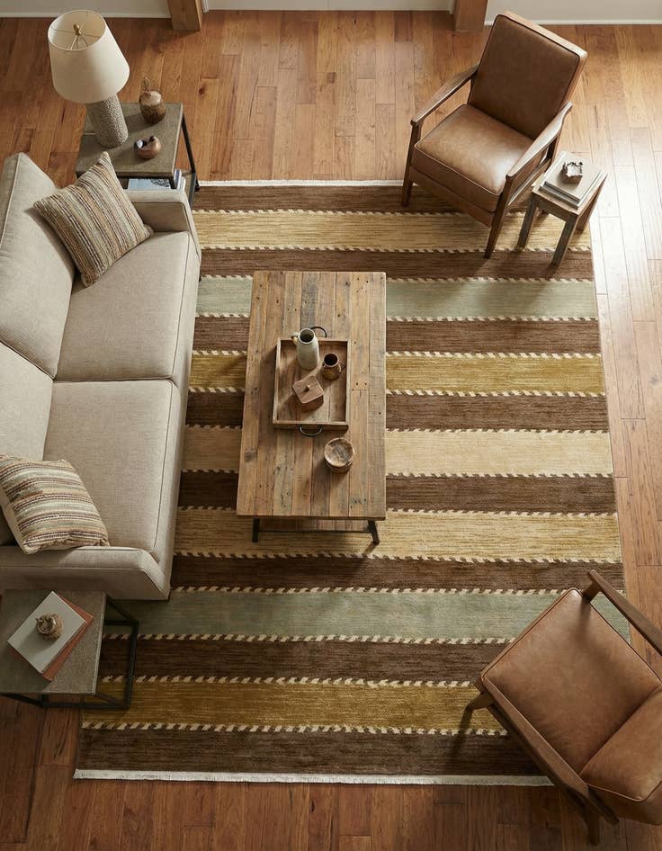 Detail image of 8' x 8' Kashkuli Gabbeh Square Rug