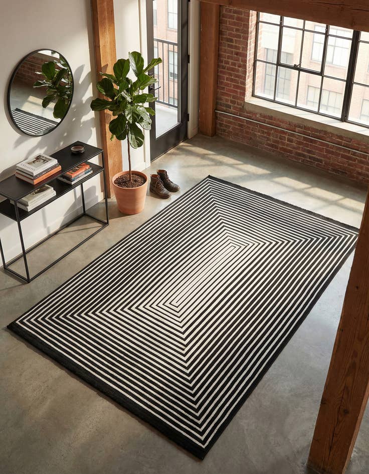 Detail image of 5' 3 x 8' Milano Rug