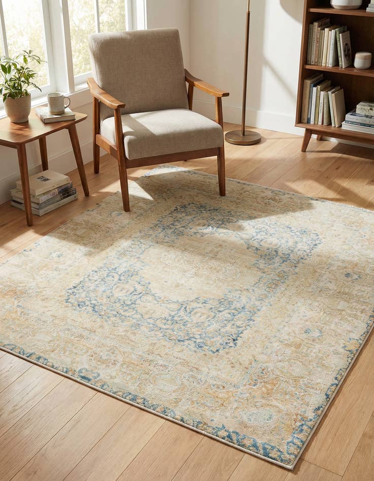 Detail image of 5' 1 x 5' 1 Boutique Square Rug