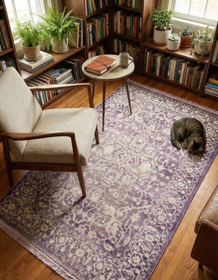 Detail image of 3' 3 x 5' 3 New Vintage Rug