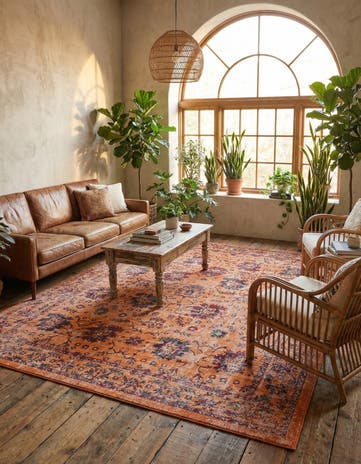Orange Lucerne Rug