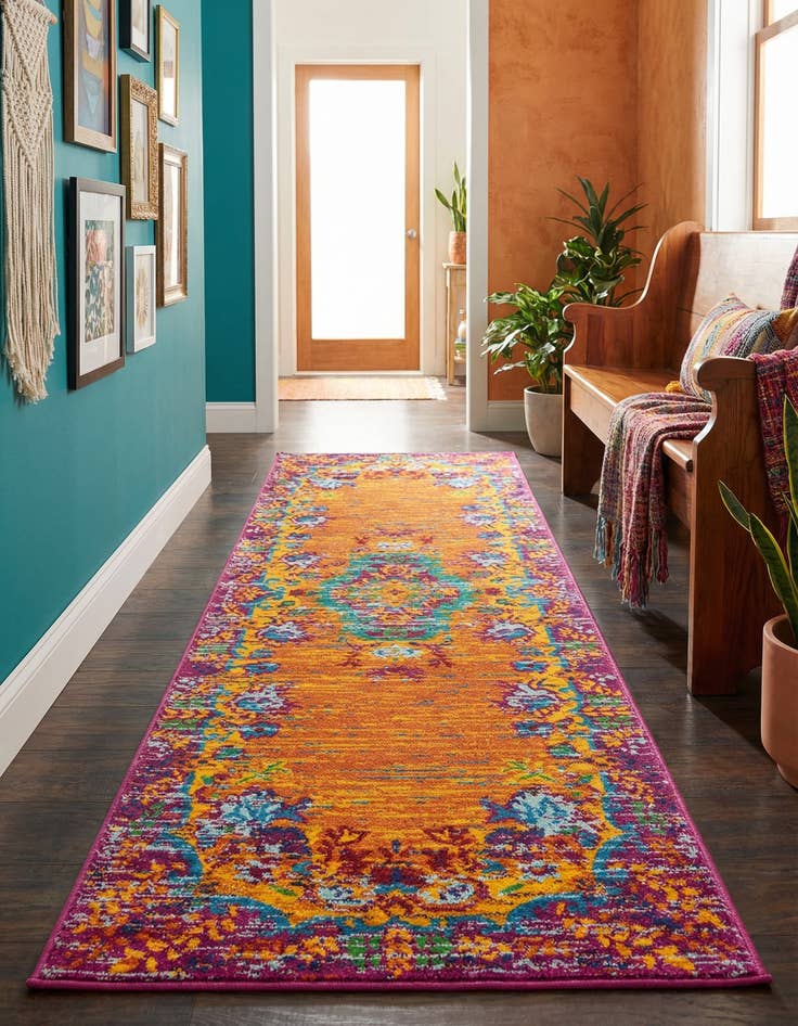 Detail image of 2' x 6' Calypso Runner Rug